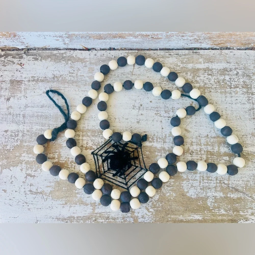Web Beaded Garland